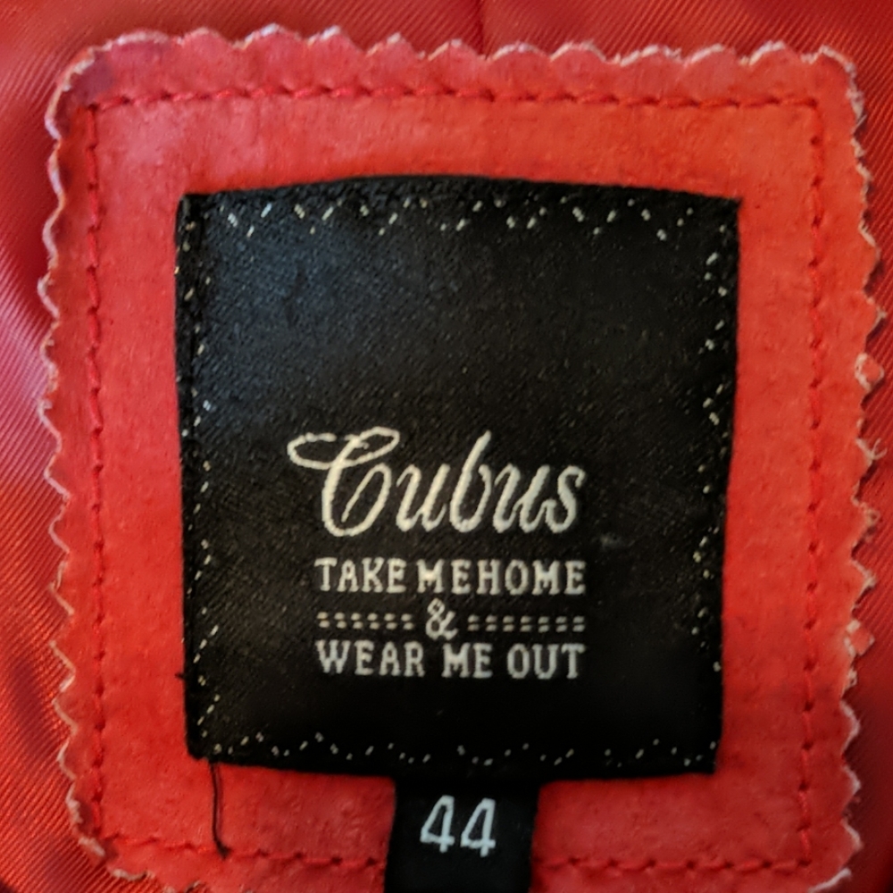 Cubus Take me home & wear me out 44 suede jacket